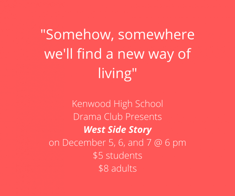 KHS Drama Club Presenting West Side Story