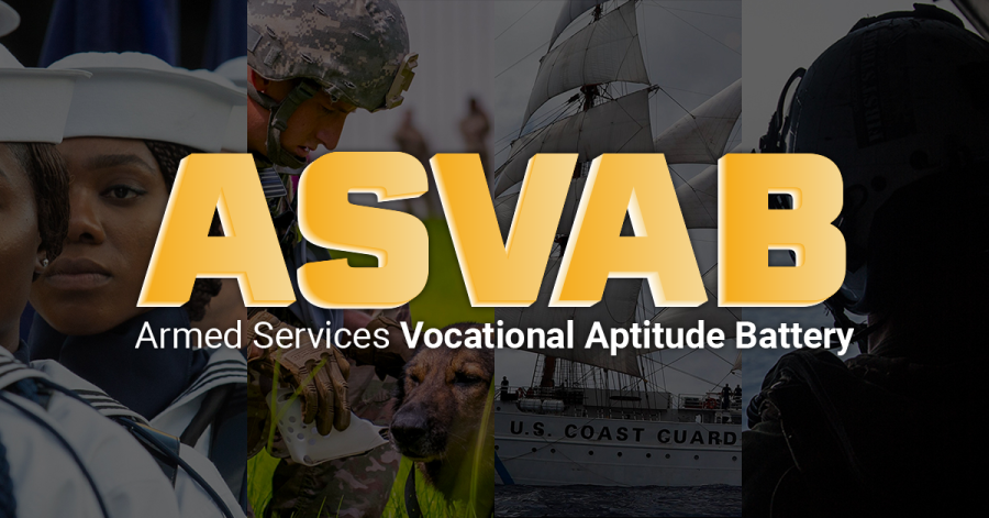 Students Take Military ASVAB Test to Evaluate Options in Military Careers