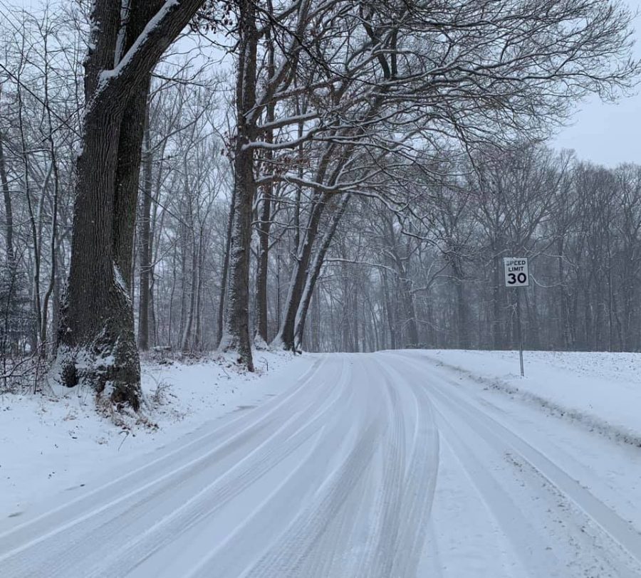 Maryland hasn't seen snow covered roads since March 2022. 