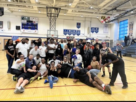 IB Student Aaliyah Blake Organizes CAS Project Basketball Game to Bring Students and Staff Together