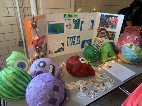 Students shared informative posters, foods, music, and other things about their culture during Culture Appreciation Day on May 5. 