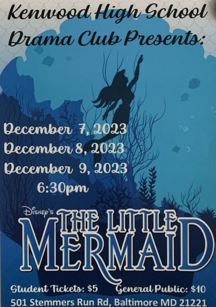 Kenwoods Drama Club to Present Disneys The Little Mermaid Dec 6-8