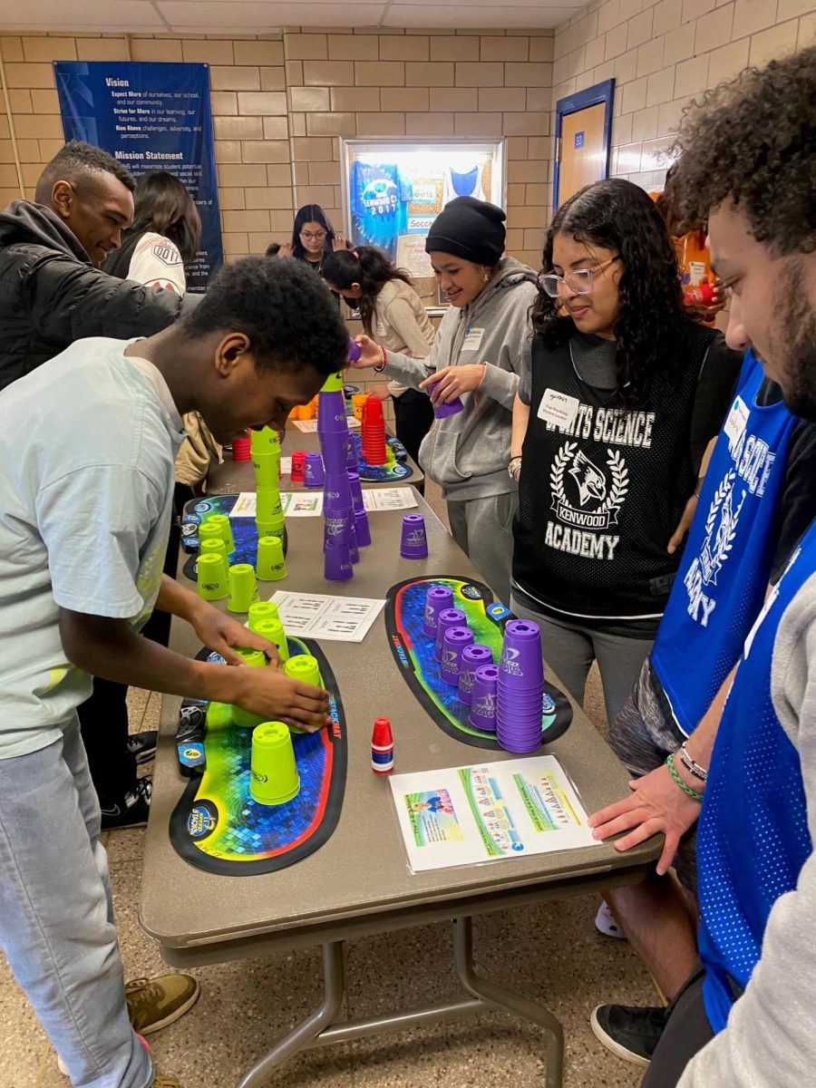 FALS students from Chesapeake and Patapsco High joined Kenwoods FALS students for an Awesome Activity Day hosted by Kenwoods SSA students on March 20. 