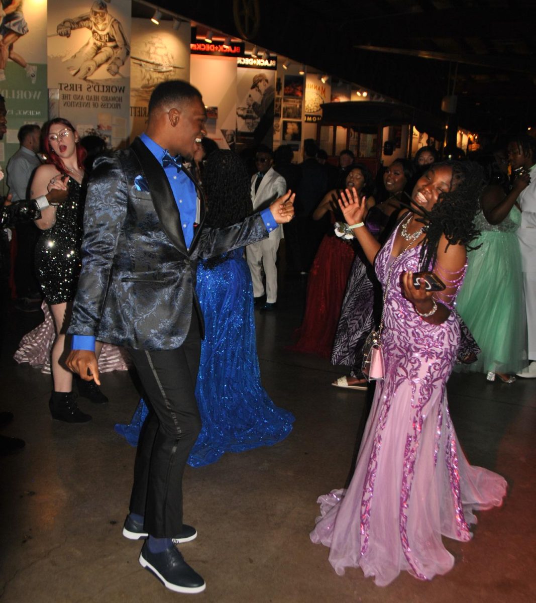 Seniors danced the night away on May 10 at their prom at the Baltimore Museum of Industry 
