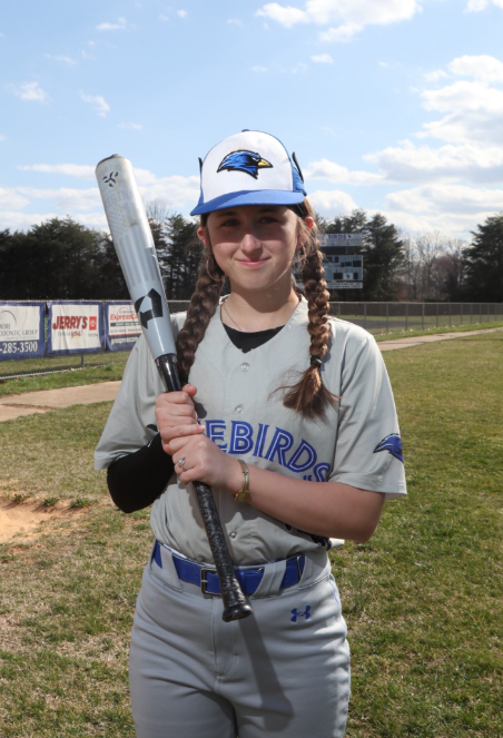 Freshmen Abby Bray tried out and made the Kenwood boys baseball team.