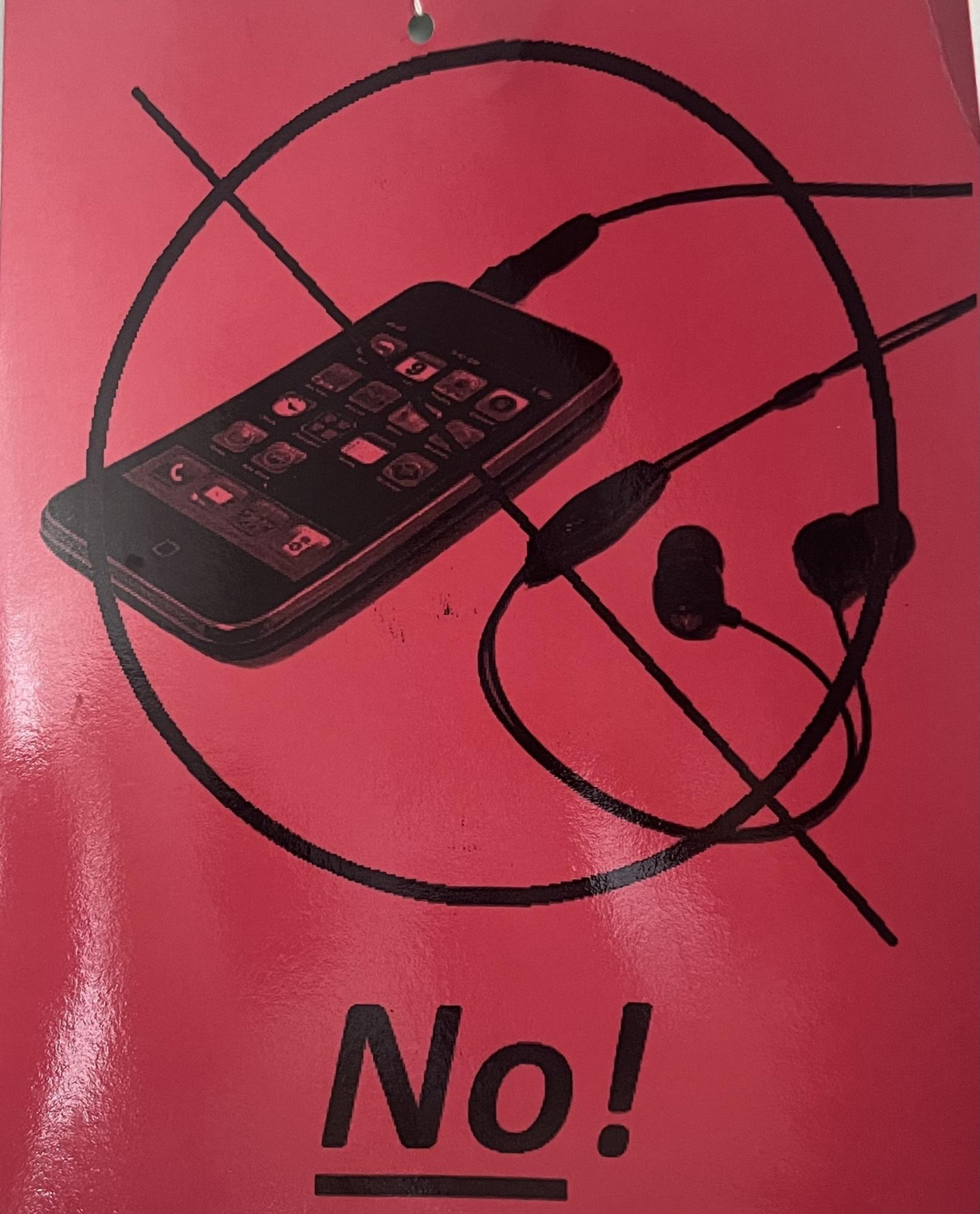KHS implemented a no cell phones during class policy this school year. 