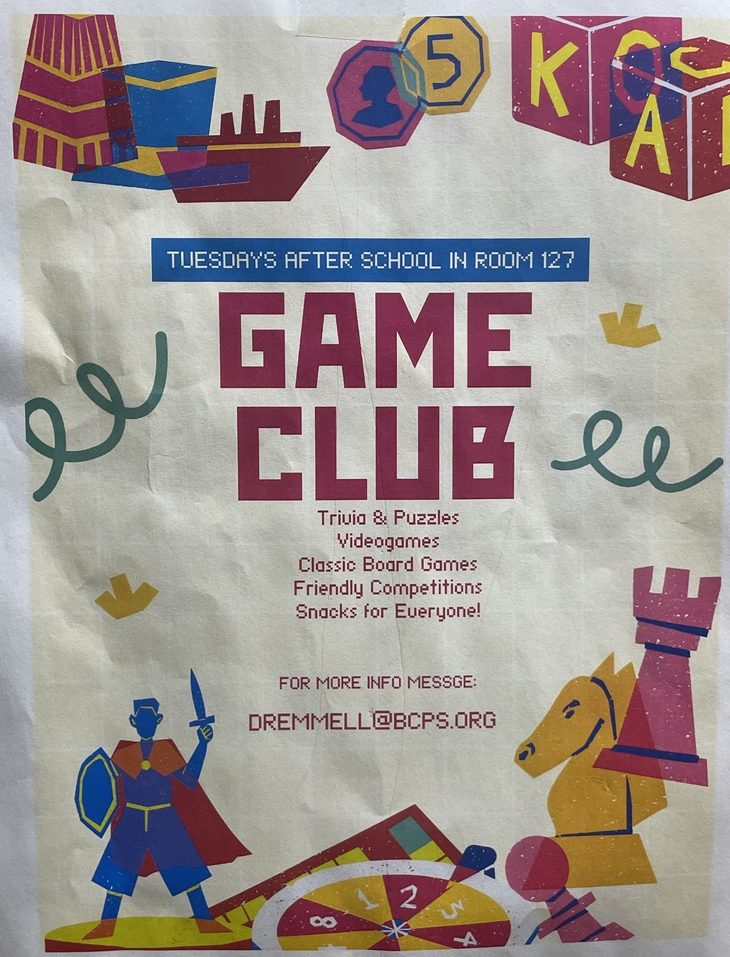 Kenwood is offering several new after school clubs with activity bus to transport students home on Tuesdays and Thursdays. 