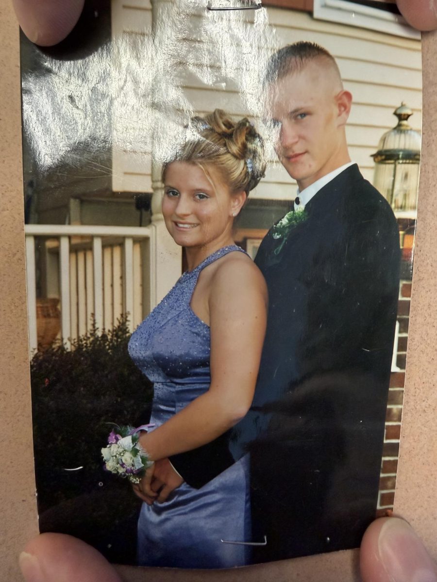 Mr. Lyon and his wife back in high school here at KHS! 